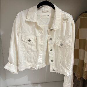 White Jean Jacket